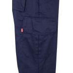 Werkbroek van keperstof, van polyester 210 g/m² Velilla kleur geel vijfde weergave