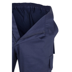 Unisex werkbroek van polyester en katoen 210 g/m² Velilla kleur geel zevende weergave