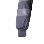 Werkjas, tweekleurig, met reflecterende banden 210 g/m² Velilla kleur grijs vijfde weergave