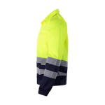 Werkjas van keperstof, van polyester en katoen 210 g/m² Velilla kleur geel derde weergave