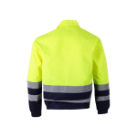 Werkjas van keperstof, van polyester en katoen 210 g/m² Velilla kleur geel