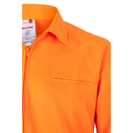 Werkjas van keperstof, van polyester en katoen 210 g/m² Velilla kleur oranje vierde weergave