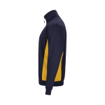 Werktrui van fleece, van polyester en katoen 260 g/m² Velilla kleur geel derde weergave