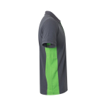 Werkpolo van piqué, tweekleurig, korte mouw 180 g/m² Velilla kleur groen vierde weergave