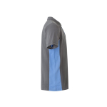 Werkpolo van piqué, tweekleurig, korte mouw 180 g/m² Velilla kleur lichtblauw vierde weergave