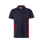 Werkpolo van piqué, van katoen en polyester, 180 g/m² Velilla kleur rood tweede weergave