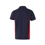 Werkpolo van piqué, van katoen en polyester, 180 g/m² Velilla kleur rood