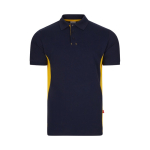 Werkpolo van piqué, van katoen en polyester, 180 g/m² Velilla kleur geel tweede weergave