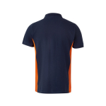Werkpolo van piqué, van katoen en polyester, 180 g/m² Velilla kleur oranje