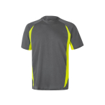 Sportief werk-T-shirt van birdseye-stof 160 g/m² Velilla kleur geel tweede weergave