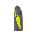 Sportief werk-T-shirt van birdseye-stof 160 g/m² Velilla kleur geel derde weergave