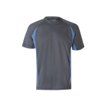 Sportief werk-T-shirt van birdseye-stof 160 g/m² Velilla kleur lichtblauw tweede weergave