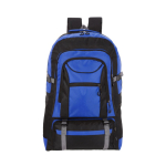 Reistas met meerdere binnen- en buitenvakken kleur blauw  negende weergave