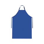 Schort van waterdicht materiaal met bijpassende linten, 320 g/m² kleur blauw  negende weergave