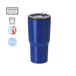 Roestvrijstalen beker met dubbele wand en dispenser, 580 ml