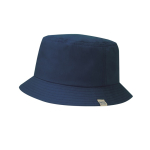 Klassieke RPET bob-hoed met UPF50+ zonbescherming kleur marineblauw  negende weergave