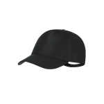 Verstelbare RPET-polyester pet met metalen gesp, UV50 kleur zwart  negende weergave