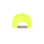 Fluorescerende kinderpet van polyester met klittenbandsluiting derde weergave