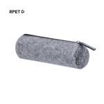 Cilindervormige RPET-vilten etui met ritssluiting