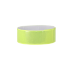 Personaliseerbare reflecterende armband met automatische sluiting kleur geel  negende weergave