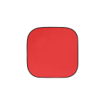 Klein opvouwbaar polyester zonnescherm in diverse kleuren, 70 x 70 cm kleur rood  negende weergave