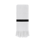 Katoenen handdoek met bijpassende franjes, 290 g/m² kleur wit  negende weergave