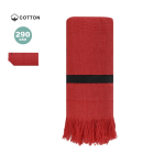 Katoenen handdoek met bijpassende franjes, 290 g/m²