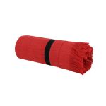 Katoenen handdoek met bijpassende franjes, 290 g/m² tweede weergave