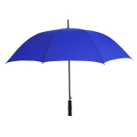 Windbestendige RPET-polyester automatische paraplu met logo, Ø120 cm kleur blauw  negende weergave