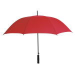 Windbestendige RPET-polyester automatische paraplu met logo, Ø120 cm kleur rood  negende weergave