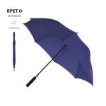 Windbestendige RPET-polyester automatische paraplu met logo, Ø120 cm