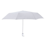 Opvouwbare paraplu met UPF50+ zonbescherming en hoes, Ø96 cm kleur grijs  negende weergave