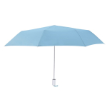 Opvouwbare paraplu met UPF50+ zonbescherming en hoes, Ø96 cm kleur lichtblauw  negende weergave