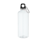 RPET transparante fles en karabijnhaak aan het deksel, 630 ml kleur doorzichtig  negende weergave