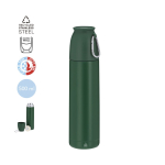 Thermosfles van gerecycled roestvrij staal met 120 ml beker, 500 ml