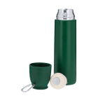 Thermosfles van gerecycled roestvrij staal met 120 ml beker, 500 ml derde weergave