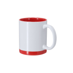 Keramische mok met gekleurde details voor sublimatie, 350 ml derde weergave