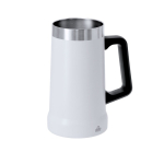 Geïsoleerde mok van gerecycled rvs met dubbele wand, 700 ml tweede weergave
