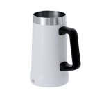 Geïsoleerde mok van gerecycled rvs met dubbele wand, 700 ml derde weergave