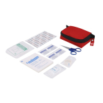 EHBO-set met 20 accessoires in etui met ritssluiting derde weergave