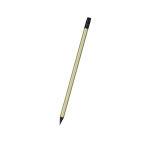 Metallic kleurpotlood met zwarte uiteinden en zwarte stift tweede weergave