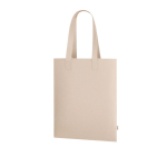 Gerecycled vilten tas met lange hengsels in klassieke kleuren tweede weergave