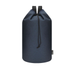 Gerecycleerde plastic plunjezak inhoud van 20 liter Minimal RPET kleur marineblauw  negende weergave