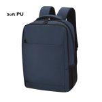 PU-laptoptas met trolleyband voor 15” laptops