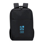 PU-laptoptas met trolleyband voor 15” laptops met jouw bedrukking