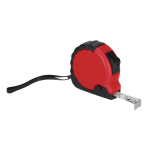 Meetlint met metalen mes en vergrendelmechanisme, 3 meter kleur rood  negende weergave