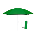 Opvouwbare strandparasol in bijpassende draagtas, Ø160 cm kleur groen  negende weergave