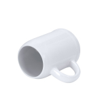 Witte keramische bierpul voor sublimatie, 500 ml derde weergave