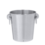 IJsemmer van gerecycled roestvrij staal met twee handvatten, 4L kleur zilver  negende weergave