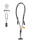 Lanyard met oplaadfunctie, datatransfer en mobiele telefoonhouder
